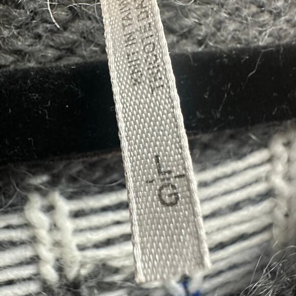 Free People Mohair Blend Long Cardigan Snap Closure Blue Gray Size Large - Picture 8 of 9